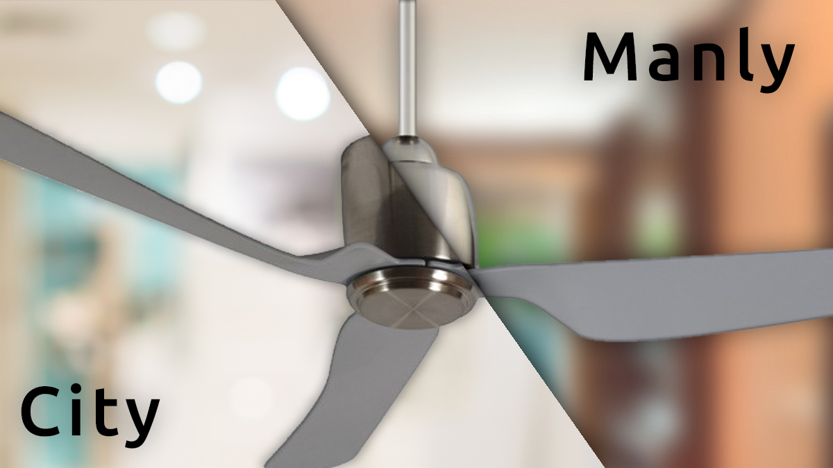 Mercator City and Manly - Ceiling Fan 