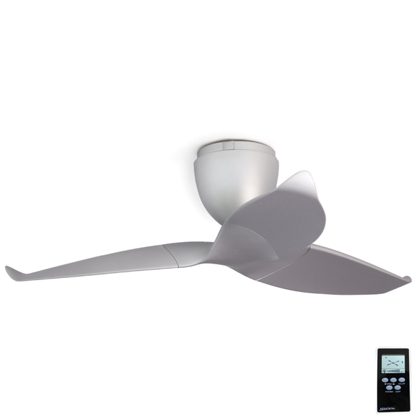 Ae3 Aeratron Silver Ceiling Fan With Remote 60 Home Ceiling Fans Silver