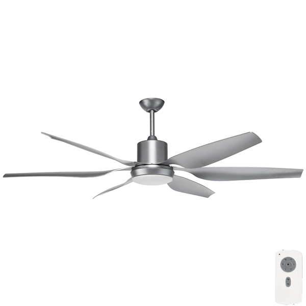 Aviator Dc Ceiling Fan Silver 18516 11 66 Brilliant Lighting