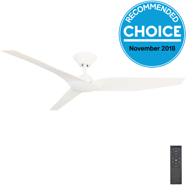 White Infinity I Dc Ceiling Fan With Remote By Fanco Universal Fans