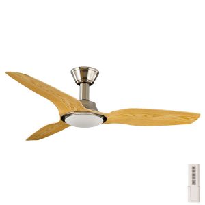 trident ceiling fans with light and pine blades