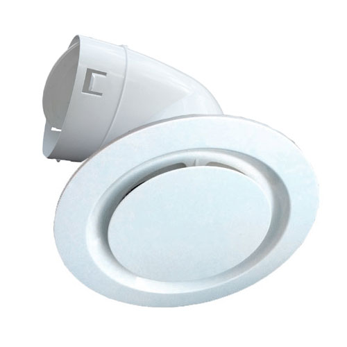 Round Modular Vent With Duct Adaptor 150mm Universal Fans