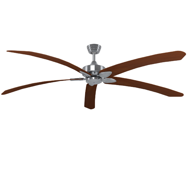 Windpointe V2 Ceiling Fan Brushed Nickel Cherry 80 Windpointe V2 Ceiling Fan