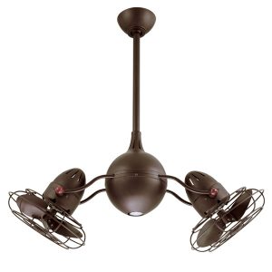 Bronze Atlas Aqua Dual ceiling fan