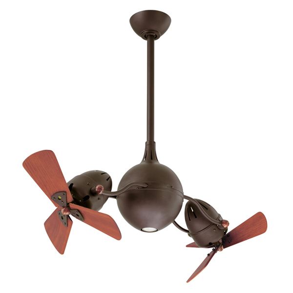 Acqua Dual Ceiling Fan Textured, Twin Ceiling Fans With Lights