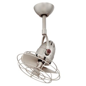 Brushed Nickel Atlas Diane ceiling fan