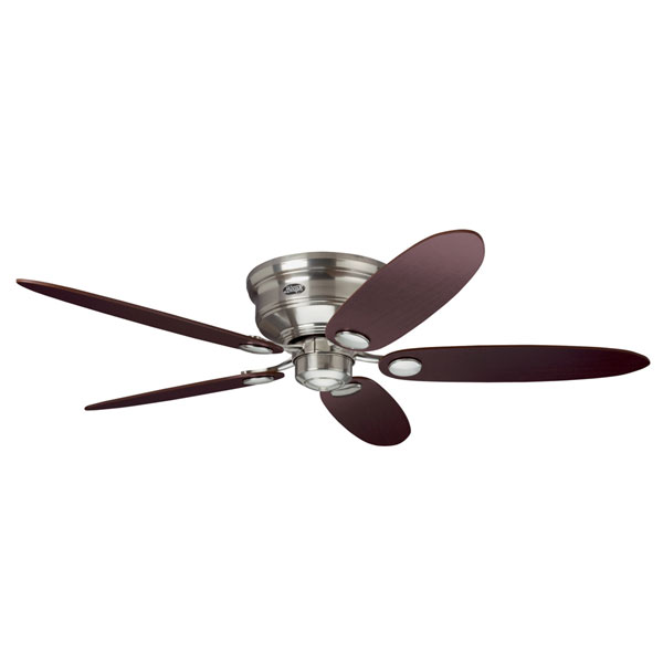 Hunter Low Profile Iii Ceiling Fan Brushed Nickel 52 Universal