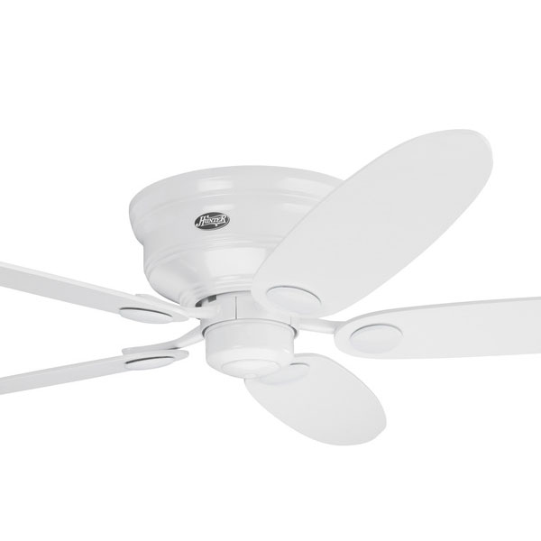 Hunter Low Profile Iii Ceiling Fan White 52 Universal Fans