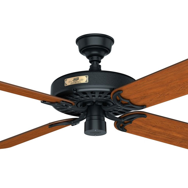 Hunter Original Ceiling Fan Black 52 Universal Fans