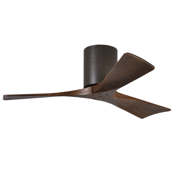 Irene 3 Hugger Dc Ceiling Fan With Remote Textured Bronze 42