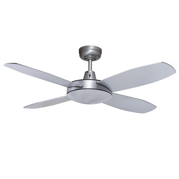 Martec Lifestyle Mini Ceiling Fan Brushed Aluminium 42