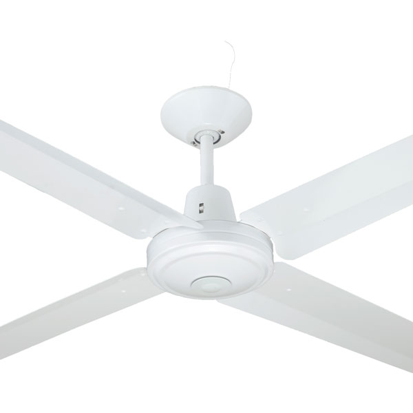 Hunter Pacific Typhoon Ceiling Fan Mach 2 White Metal 48