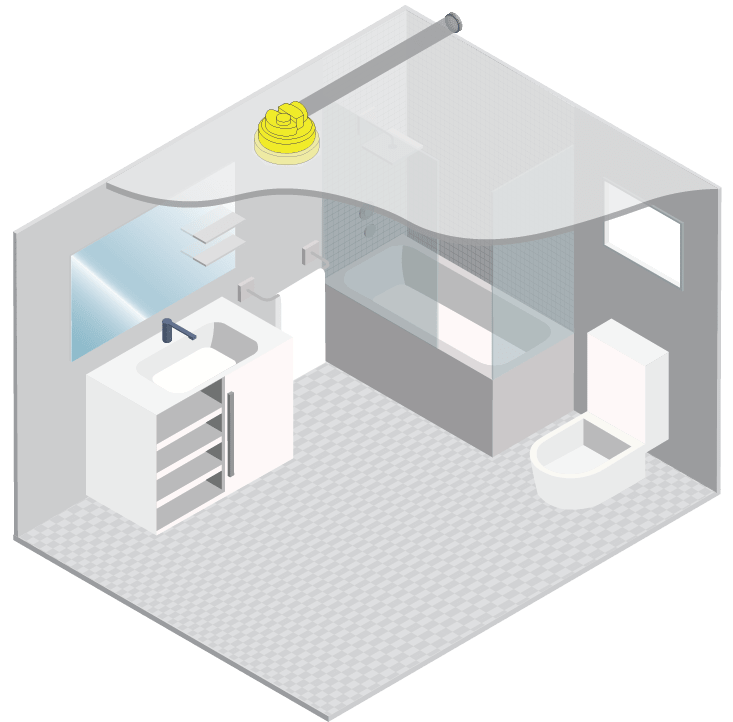 Bathroom Exhaust Fan Size Chart