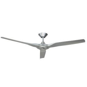brushed aluminium radical ii ceiling fan