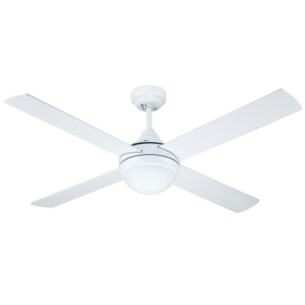 Hunter Pacific Azure Ceiling Fan Withlight White 48 Universal Fans