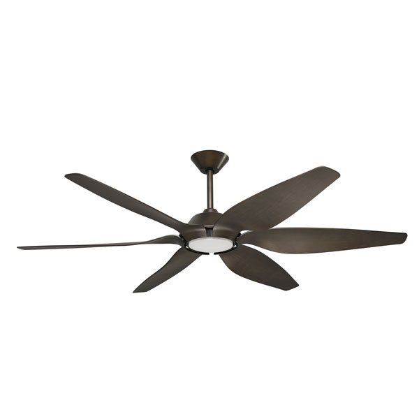 Mercator Mornington Dc Ceiling Fan With Led Light Timber Look