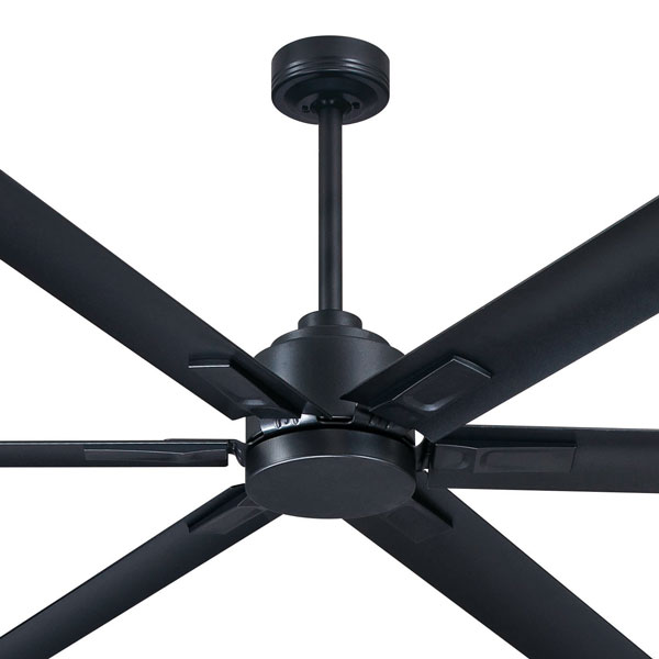 Mercator Rhino 6 Blade Dc Ceiling Fan Graphite 72 1 8m