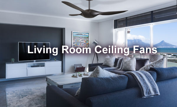 Living Room Ceiling Fans Tips And Top, Living Room Ceiling Fans With Lights