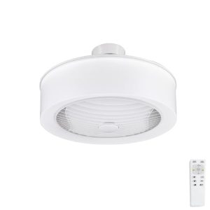 White Manhattan ceiling fan ventair