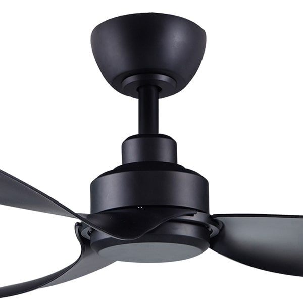 Three Sixty Trinity Dc Motor Ceiling Fan Black 56