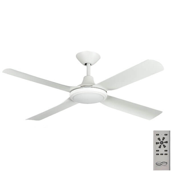 Hunter Pacific Next Creation Dc Ceiling Fan With Led Light White 52