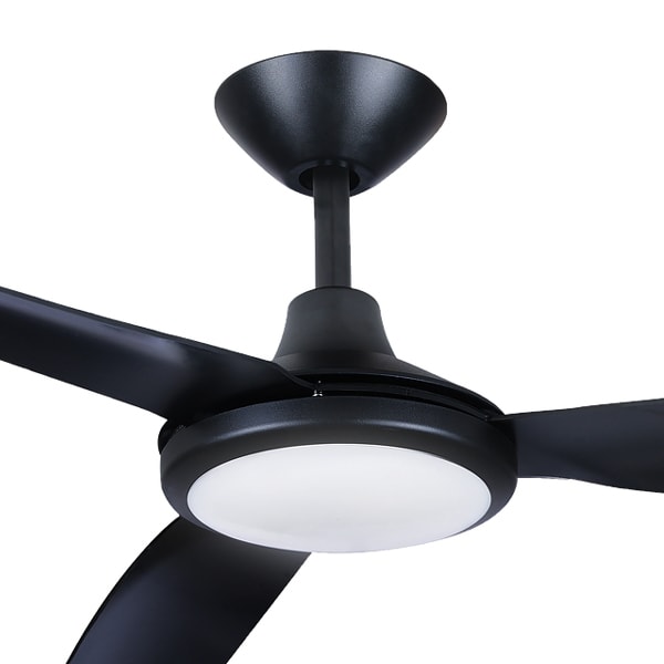 Polar Dc Ceiling Fan With Cct Led By Hunter Pacific Matt White 48