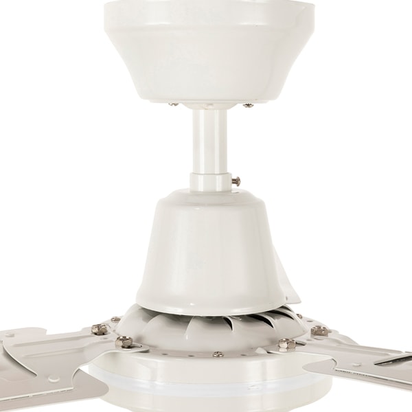 Brilliant Airmotion Ceiling Fan In White 56 Hangsure Universal Fans Brilliant Airmotion Ceiling Fan In, Ceiling Fan Canopy