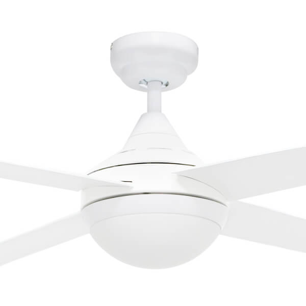 Bulimba Outdoor Ceiling Fan With E27 Light White 48 Universal Fans