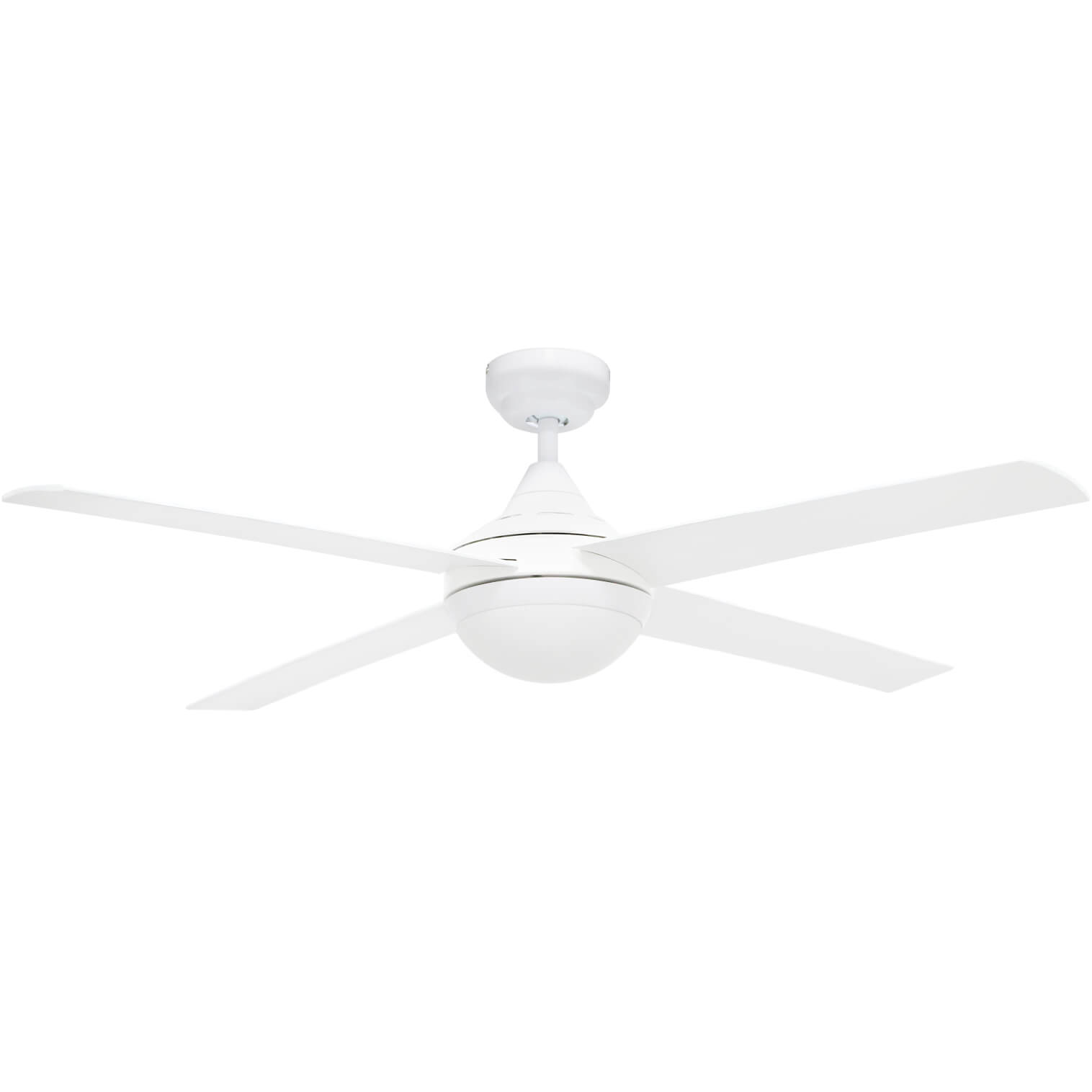 Bulimba Outdoor Ceiling Fan With E27 Light White 48 Universal