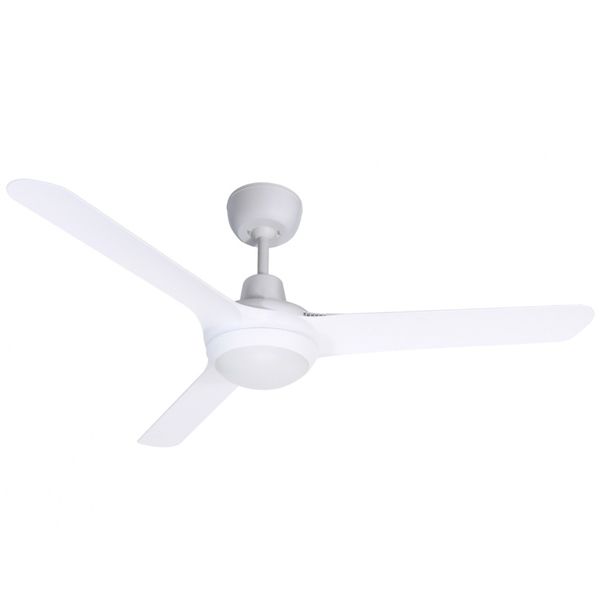 Spyda Ceiling Fan With Dimmable Cct Light White 50 Universal