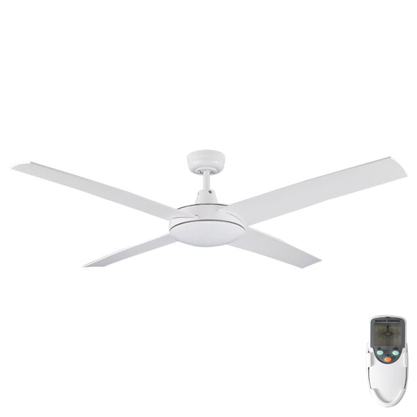 Urban 2 Outdoor Ceiling Fan With Remote By Fanco White 52