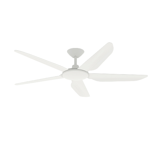 Airborne Storm White Dc Ceiling Fan, How To Add A Remote Ceiling Fan
