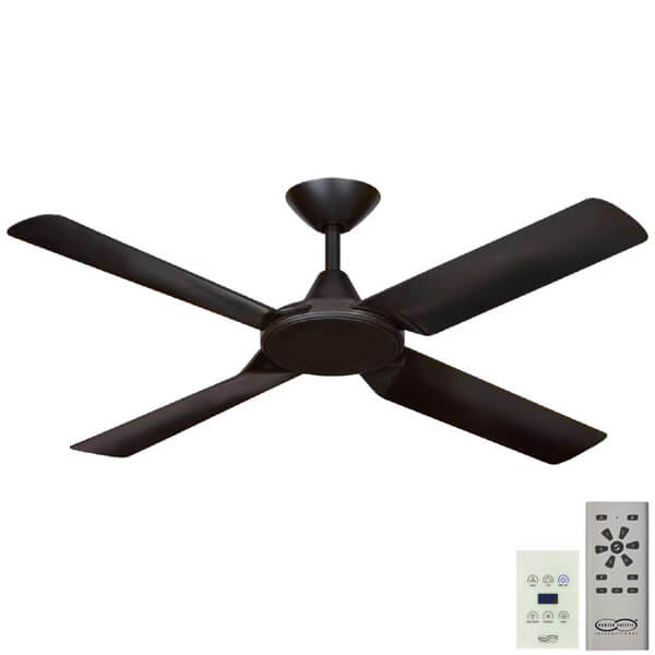 New Image Dc Ceiling Fan Matt Black 52 Remote Wall Control New Image Dc Ceiling Fan Matt Black, 52 Ceiling Fan With Remote No Light
