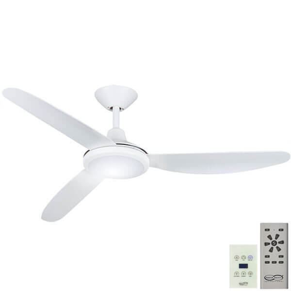 Polar Dc Ceiling Fan Cct Led Matt White 56 Remote Wall Control Polar Dc Ceiling Fan Cct Led Matt, Hunter 56 Inch Ceiling Fan