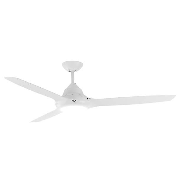 Phaser Ac White Ceiling Fan 50, White Indoor Outdoor Ceiling Fan With Light