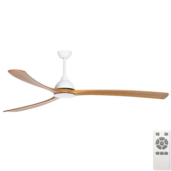 Sanctuary Dc Ceiling Fan White With Teak Colour Blades 92 Universal Fans Sanctuary Dc Ceiling Fan White With, Are Ceiling Fan Blades Universal