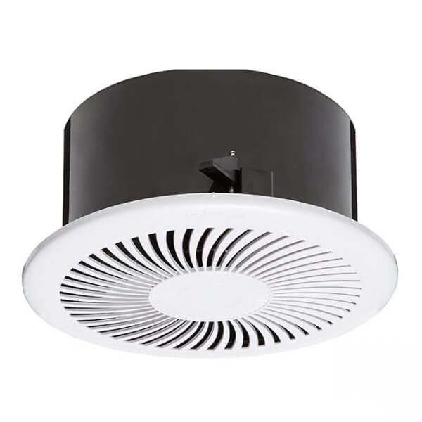 Martec Jet 250 Round Ceiling Exhaust Fan White Martec Jet 250 Round Ceiling Exhaust, Bathroom Exhaust Fan With Light And Heater Menards