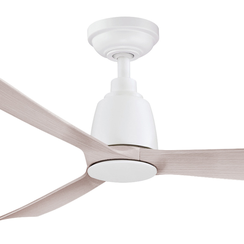 Three Sixty Kute Dc Motor Ceiling Fan White And Washed Oak 44 Three Sixty Kute Dc Motor Ceiling Fan, White Wash Ceiling Fan
